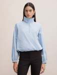 Kim Quarter Zip Windbreaker Jacket - 16 Blue