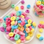 100PCS Colorful Elastic Small Hair Ties Suitable For Party Holiday Hair Styling Perfect Gifts For Girls