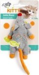 Kitty Jumbo Mouse Cat Toy Grey