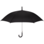 Black Maxi Stick Umbrella
