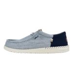 Heydude Men's Wally Funk Nylon Craft Navy Size 11 Men's Shoes Men Slip-on Loafers Comfortable & Light-weight