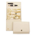 3 Swords Manicure Set Ostrich Beige 7410 P N
