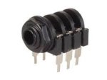 6.3MM Plastic Stereo Chassis Mount Jack Female