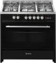 90CM Freestanding Gas / Electric Cooker Black