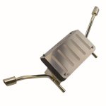 – Metal Fuel Tank And Exhaust Pipe TRX-4