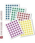Star Stickers Assorted Colours 168 Stickers