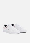 Tommy Hilfiger Essential Leather Sneaker Detail - White