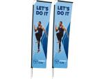 Legend 3M Telescopic Flying Banner - Set Of 2
