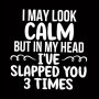 Calm & Cool Heat Transfer Sticker - DIY Iron-On Decal For T-Shirts Pillows & Clothing Customization Multicolor Polyester Applique