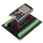 ESP32 ESP8266 Breakout Board Gpio 1 Into 2 Compatible With 38 Pins ESP32S ESP32 Development Board 2.4 Ghz Dual Core For Arduino