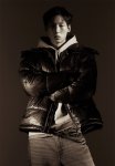 Oversized Fit Puffer Jacket - Dark Brown