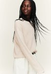 Rib-knit Jumper - Light Beige