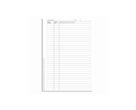 SECURITY Occurence Bk A4 300PG Numbered S4351-300