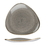Churchill Peppercorn Grey Triangle Plate 31.1CM - Set Of 6 - 31.1 Cm