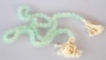 Aqua Beads On Twine With Tassel 188CM