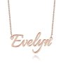 CNE103473RG - Rose Gold Plated Sterling Silver Personalized Name Necklace