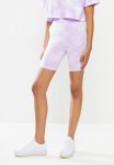 Knit Cycling Shorts-tie Dye