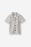 BOYS Knit Texture Shirt - 10 Stone