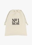 No. 1 Mom Canvas Gift Bag