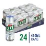 Castle Lite Premium Lager Beer 24 X 410ML