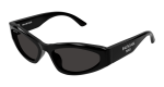 Sunglasses Womens In Black Grey BB0387S-001 - Black Onesize