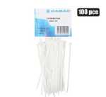 Cable-ties 4.8X200MM White 100S Bulk