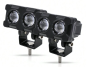 Motorcycle 20W LED Spotlights High And Low Beams Two-color Lens 2PCS