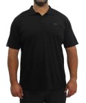 Mens Eagle Plain Golfer - S Black