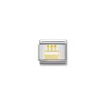Composable Link Gold Birthday Cake