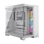 Corsair CC-9011270-WW 6500X Rgb White Atx Mid Tower Gaming Chassis