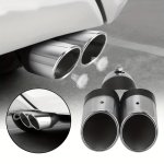 Upgrade Your Car With This Universal Chrome Tail Pipe - Stylish & Durable