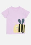 PoP Candy Bee Print Tee - Purple