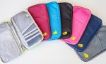 Passport And Document Travel Organiser In Six Colours - Sky Blue