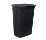 Ezy Mode 57L Laundry Hamper With Lid - Black