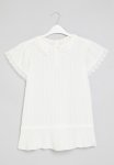 PoP Candy Anglaise D Cor Dress - White