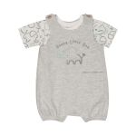 Novelty Elephant 3D Ear Dungaree Set