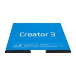 Creator 3 Flexible Build Plate FLF072