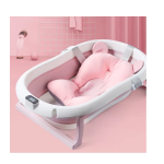 Ashcomonline Baby Bath Tub With Soft Support Pillow Cushion