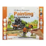 Paint By Numbers Adult Large Steam Train
