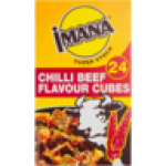 Chilli Beef Flavour Stock Cubes 24 Pack