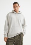 Relaxed Fit Hoodie - Light Greige