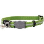 CAT Rogz Alley Safety Release Xsmall Collar - Lime Waggs Online Pet Shop