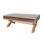 Cross Leg Coffee Table 1200X700X450 – Raw