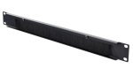 Zone Enclosures 1U Brush Panel - Black