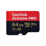 SanDisk Extreme Pro Microsdhc 64GB And Sd Adapter And Rescuepro Deluxe A1 C10 V30 Uhs I U3