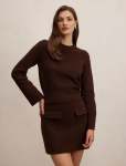 Natalie Knitted Sweater - XL Chocolate Co Ord