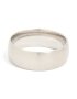 Mens Waterproof Stainless Steel Brushed Wide Band Ring - M/l