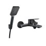 Bath Mixer Complete Vita Double Black