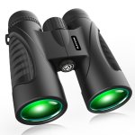 12X42 HD Binoculars For Adults High Powered Super Bright Waterproof Binoculars For Bird Watching Cruise Ship Hiking Travel Sport