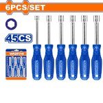 6 Piece Nut Screwdriver Set WSS24T6